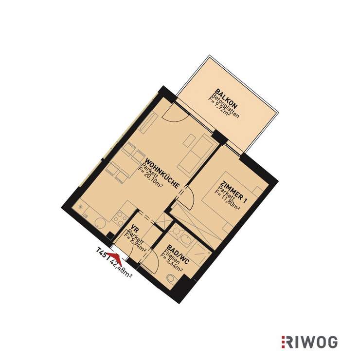 Erstbezug Alte Donau I Fertigstellung 08/26