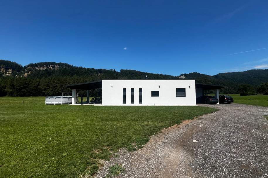 Moderner Bungalow in sonniger Lage mit großzügigem Grundstück, Haus-kauf, 498.000,€, 9170 Klagenfurt Land