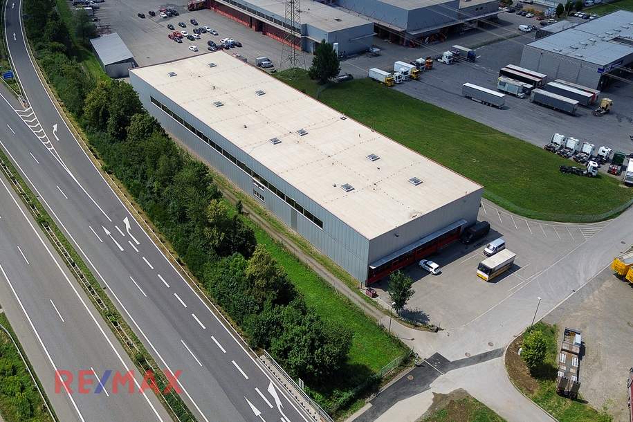 1.418 m² Lagerhalle – Direkt an der A14 gelegen, ideal für Ihre Logistik- und Lagerbedürfnisse, Gewerbeobjekt-miete, 6830 Feldkirch