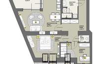 URANIA: 3 Zimmer mit hofseitiger Terrasse in Ruhelage: Luxus pur in Citynähe