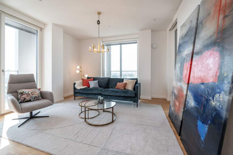 BALKON | 3 ZIMMER | ERSTBEZUG | MIETBEGINN AB 1. APRIL 2026 | VIENNA TWENTYTWO, Wohnung-miete, 2.939,98,€, 1220 Wien 22., Donaustadt