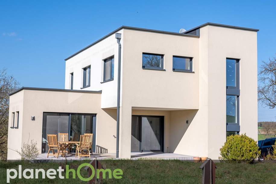 Attraktives Einfamilienhaus im Bauhaus-Stil auf einem großen, naturbelassenen Grundstück, Haus-kauf, 475.000,€, 3371 Melk