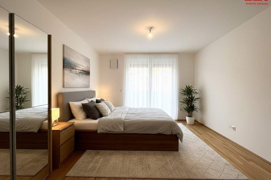 Mietwohnungen inkl. energiesparendem Klimasystem mit Wärmepumpenanlage, Deckenkühlung, Erdspeicher und Solaranlage am sicheren u. nachgefragten Bindermichl, Wohnung-miete, 1.019,19,€, 4020 Linz(Stadt)