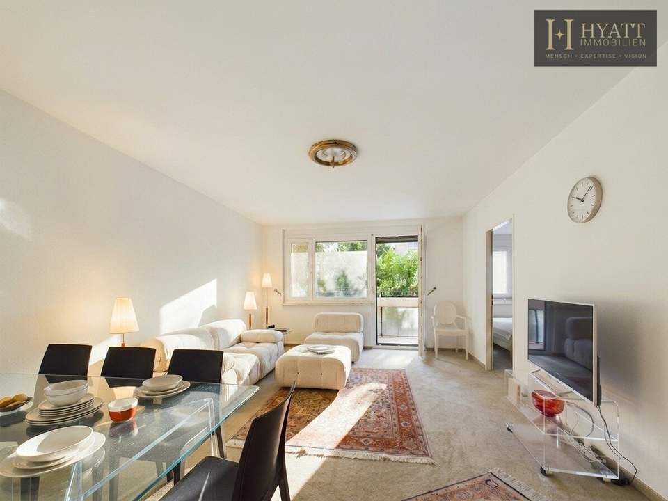 Helle 4-Zimmer-Wohnung mit hofseitiger Südloggia