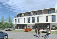 "PROVISIONSFREI " Baubewilligung für 8 Reihenhäuser mit Terrassen und Gärten