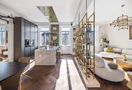 The essence of Vienna - Exklusives Altbaujuwel am Naschmarkt – 167 m² zeitlose Eleganz, Blick auf Wiens neuen Naschpark
