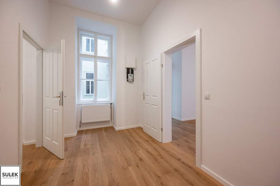 ruhige, sanierte 2 Zimmer Wohnung mit Balkon in den Innenhof nähe Augarten/Prater ~ Fugbachgasse 7, Wohnung-kauf, 270.000,€, 1020 Wien 2., Leopoldstadt