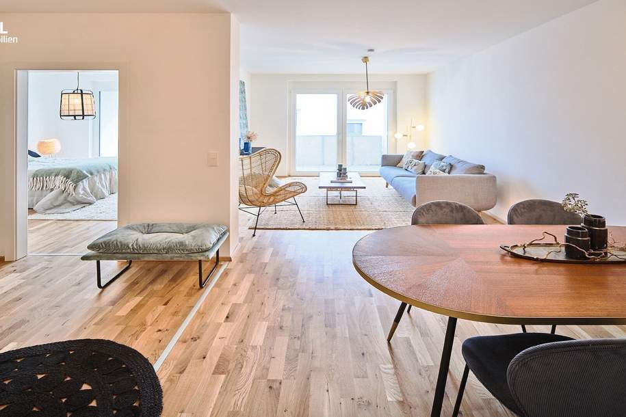 Neues Zuhause für's Leben - 107 frei finanzierte Wohneinheiten mit Außenflächen und Garagenplätzen - PROVISIONSFREI!, Wohnung-miete, 810,35,€, 2700 Wiener Neustadt(Stadt)