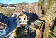 Sonnige Dachgeschosswohnung mit traumhafter Aussicht und Gemeinschafts-Pool am Millstättersee