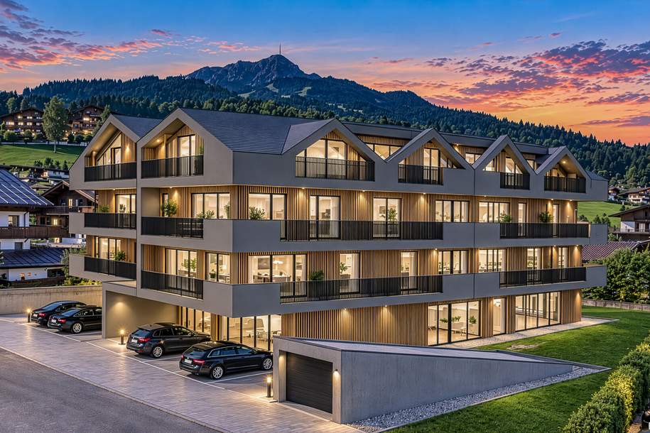 Baugrund in zentraler Toplage mit Apparthotel Projektierung, Grund und Boden-kauf, 3.797.600,€, 6380 Kitzbühel