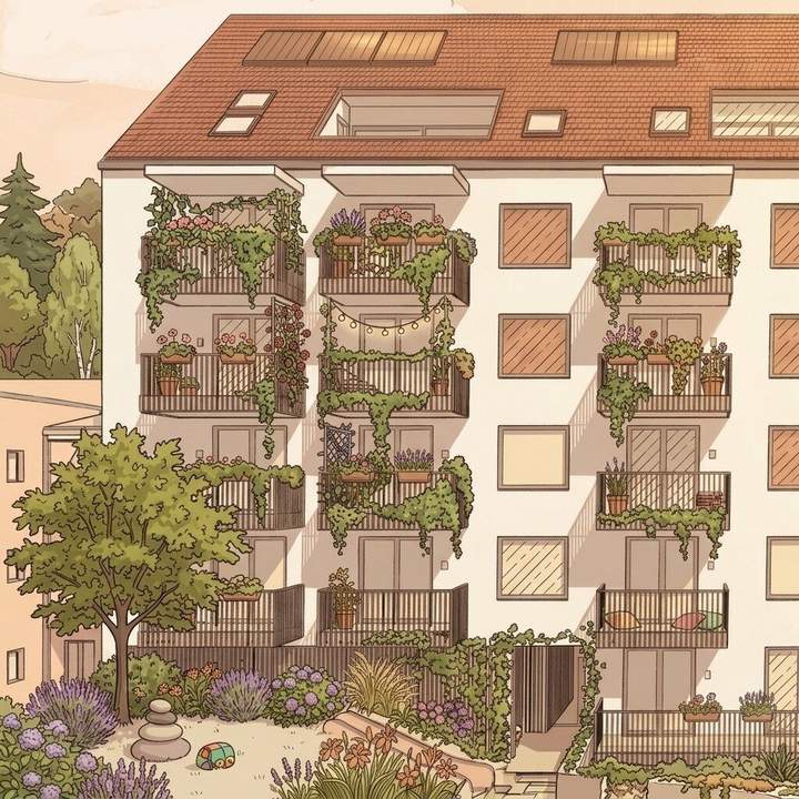 GRAZ - Gries: 41m² Zwei Zimmer-Wohnung + 6m² sonniger BALKON - Nähe Augarten, Fluss - TG Extra - Ihr Eigentum statt Miete zahlen ! Honorarfrei