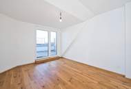 Hauptbahnhof Nähe U1, Erstbezug! Exklusive ruhige und sonnendurchflutete DG Wohnung