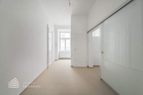 Elegante 2-Zimmer Altbauwohnung, Nähe Museumsquartier, Wohnung-miete, 1.340,05,€, 1070 Wien 7., Neubau