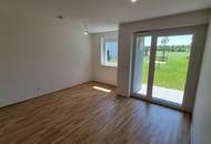 unbefristete 2-Zimmer-Neubau-Mietwohnung mit Garten & Kaufoption