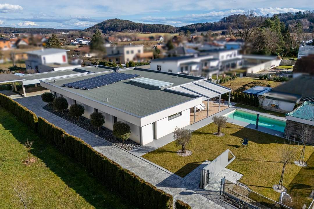 Luxuriöser Bungalow in Ruhelage mit Premium-Ausstattung