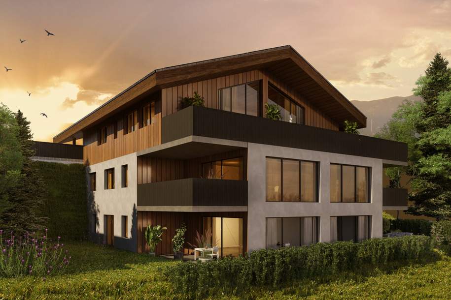 Neubauprojekt am Faaker See: Garten-, Terrassen- und Penthouse-Wohnungen mit traumhaftem Seeblick, Wohnung-kauf, 645.120,€, 9582 Villach Land