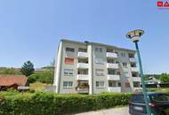 Charmante Balkonwohnung in ruhiger Umgebung im grünen Herzen von Untergrünburg: helle Raumaufteilung, praktischer Abstellraum und privater Parkplatz vor der Haustüre! Hochwertige Küchenablöse möglich!