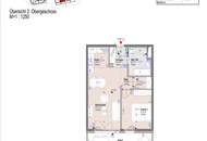 ERSTBEZUG "ein viertel grün" in Wr. Neustadt - exquisite 2 Zimmerwohnung mit Balkon