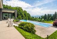 Stilvolle Luxusvilla in privilegierter Lage mit Panoramablick über dem Wörthersee
