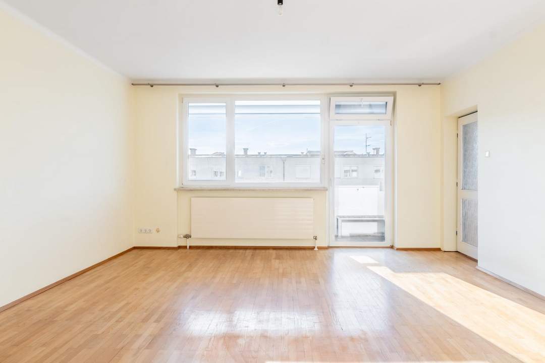 Zentrumsnahe Familienwohnung mit Loggia und herrlichem Ausblick in Linz