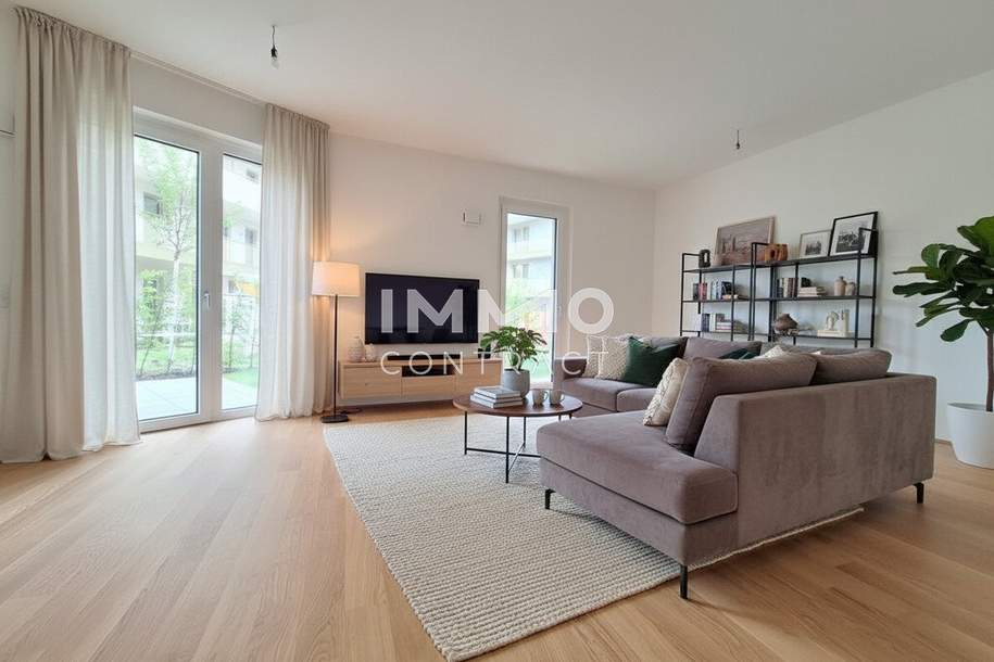 Erstbezug ohne Provision: Traumhafte Gartenwohnung mit Privatgarten, Wohnung-kauf, 270.000,€, 1210 Wien 22., Donaustadt