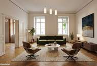 HOFRUHELAGE mit GRÜNBLICK | Sanierungsbedürftiger Altbau | Ca. 8,7 m² Balkon-Option (baubewilligt) | Nähe Einsiedlerpark, U4 Margaretengürtel, künftiger U2-Station Reinprechtsdorfer Straße