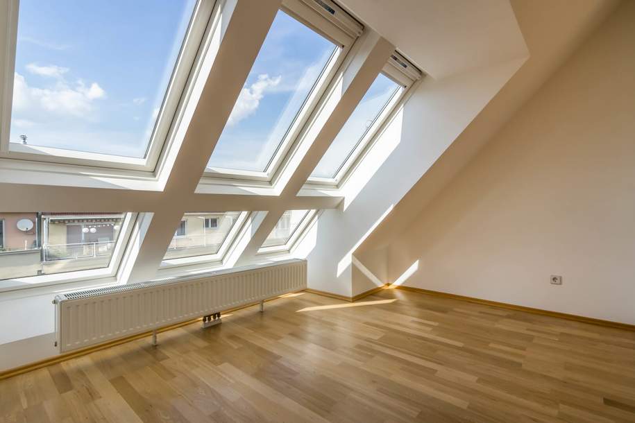 ++ Fantastischer 4-Zimmer DG-Wohnung mit 20m² Terrasse, tolle LAGE in 1080! KLIMAANLAGE!, Wohnung-miete, 2.995,00,€, 1080 Wien 8., Josefstadt