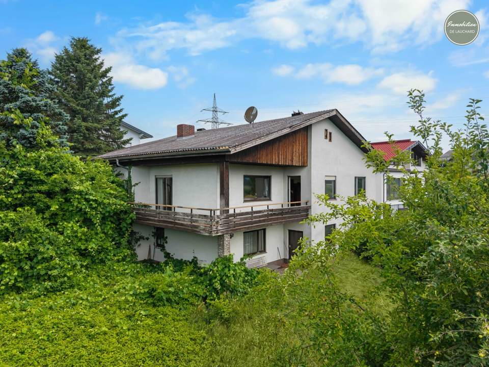 Erster Schritt ins Eigenheim – Panoramalage | Haus mit 2 Wohnebenen | Doppelgarage