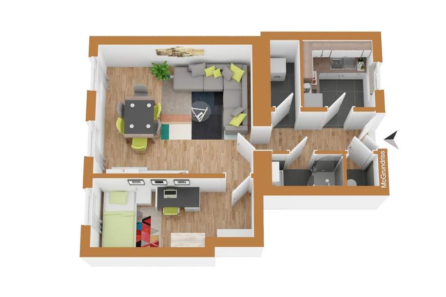 "Wohnung in U6 Nähe!", Wohnung-kauf, 249.000,€, 1060 Wien 6., Mariahilf