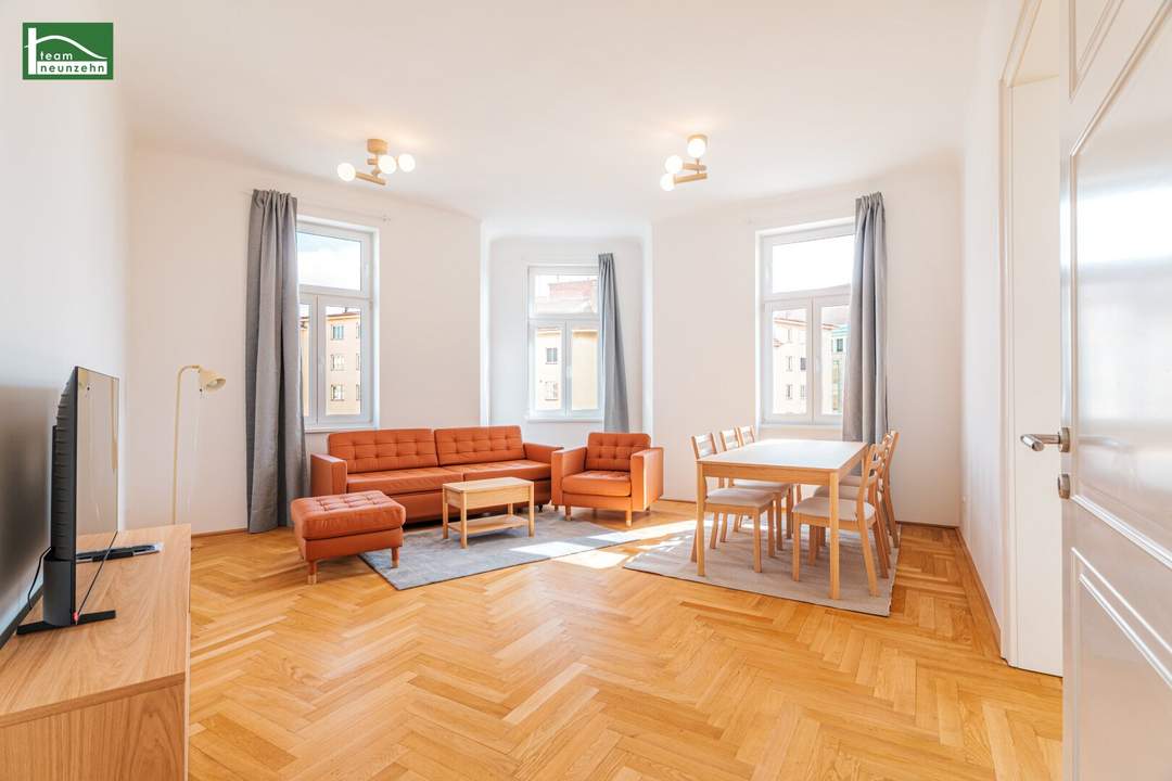 Eleganz &amp; Wohnkomfort vereint! Vollmöblierte 3-Zimmer-Wohnung – All-inclusive – 6 Monate Befristung!