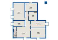 Geräumiger Bungalow und großer Garten mit Party-Hütte