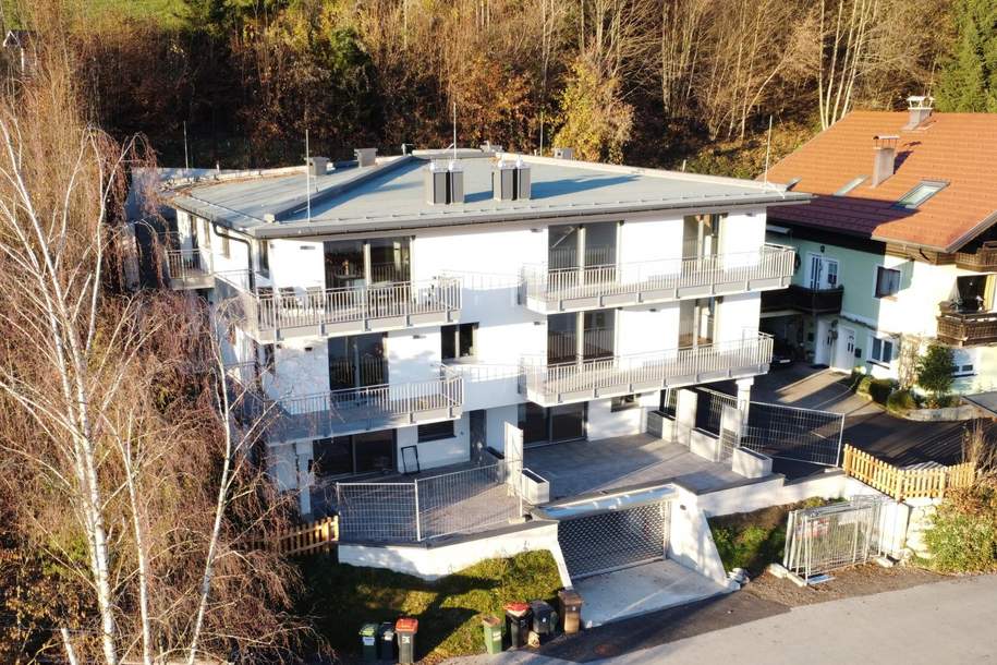 Exklusive 2-Zi-Neubauwohnung mit XXL Terrasse in Mondsee-Tiefgraben, Wohnung-miete, 1.290,00,€, 5310 Vöcklabruck