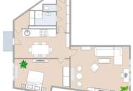 Gemütliche 3-Zimmer-Wohnung mit Balkon in zentraler Lage