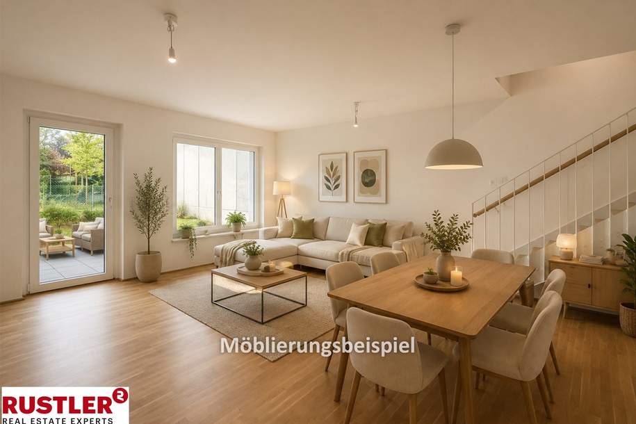 familienfreundliche 3 Zimmerwohnung mit Eigengarten im 23.Bezrik, Wohnung-kauf, 390.000,€, 1230 Wien 23., Liesing