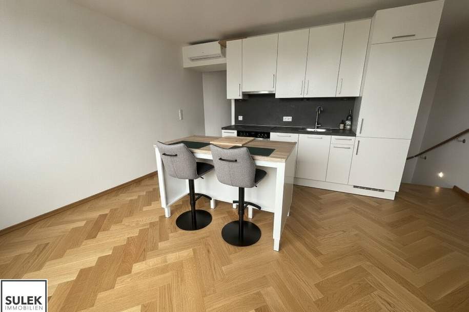 DG-Maisonette-Wohnung mit Terrasse - 3 Zimmer - 2 WC's - 1 Duschbad - ab 1.8.26 - nahe Mariahilfer Str./Westbahnhof, Wohnung-miete, 1.536,86,€, 1150 Wien 15., Rudolfsheim-Fünfhaus