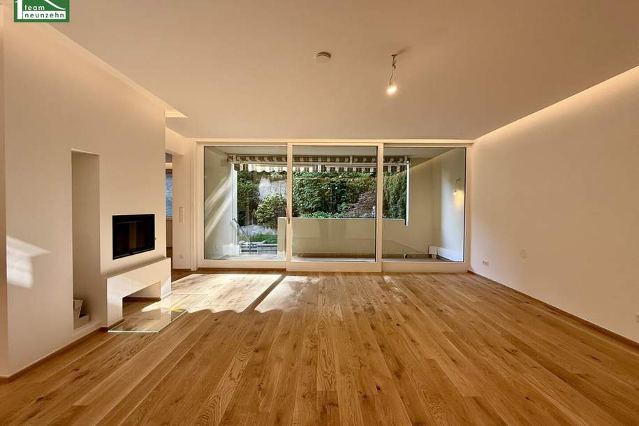 Exklusive Gartenwohnung in absoluter Ruhelage im 18. Bezirk – 4 Zimmer | ca. 204 m² | Terrasse, Garten, Pool & Sauna, Wohnung-miete, 4.342,59,€, 1180 Wien 17., Hernals