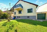 GROßZÜGIGE LIEGENSCHAFT MIT GARTEN, TERRASSEN, & GARAGEN - HOME OFFICE UND WOHNEN UNTER EINEM DACH!