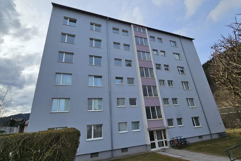 3 Zimmer Genossenschaftswohnung- Erstbezug nach Sanierung - neben Fröschnitzbach und Bahnanlage, Wohnung-miete, 484,31,€, 8680 Bruck-Mürzzuschlag