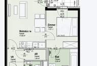 BEIM DONAUUFER: Effizient investieren - Klimatisierter 2-Zimmer-Erstbezug im Dachgeschoss