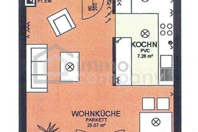 Lässige 3-Zimmer-Wohnung mit 2x Wintergarten auf 2 Stockwerken zu vermieten!, Wohnung-miete, 1.240,00,€, 2500 Baden