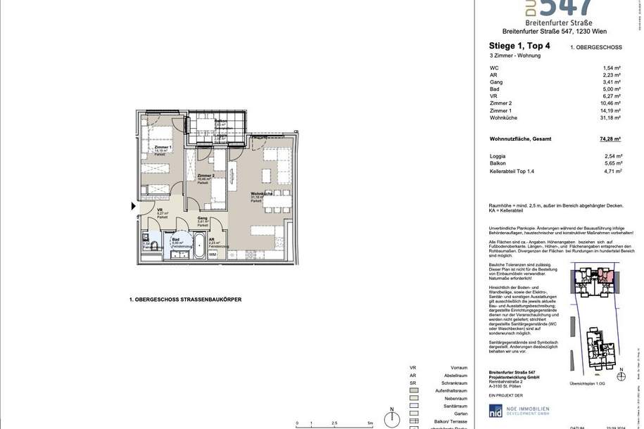 Jetzt bis 8,2 % NK sparen! Provisionsfrei, nachhaltig, energieeffizient! Wohnungen noch mitgestalten - hauseigene Tiefgarage!, Wohnung-kauf, 498.900,€, 1230 Wien 23., Liesing