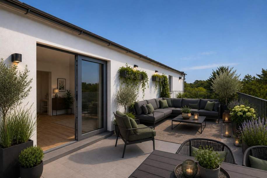 "100 % Dachterrassen-Vibes – 3 Zimmer!", Wohnung-kauf, 322.000,€, 1110 Wien 22., Donaustadt