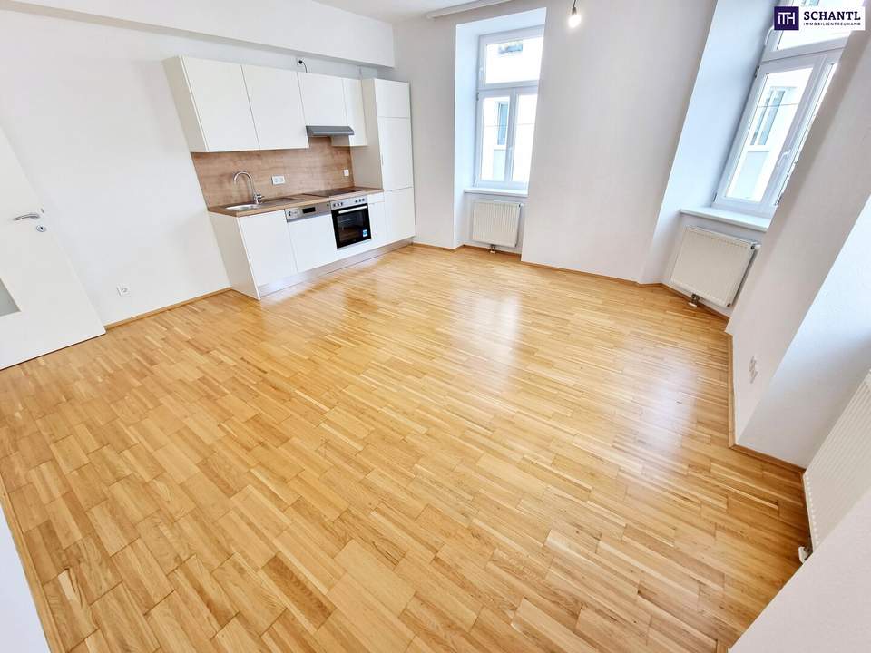 Keine Mitte. Kein Mainstream. Deine Ecke - Wunderschöne Eckwohnung! Traumhaft saniertes Altbauhaus + Stylisches Stiegenhaus + Tolle Infrastruktur und Anbindung + Lebensqualität!