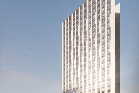 Willkommen im High Five – Ihr neues Zuhause ab Sommer 2025 mit grandioser Aussicht!, Wohnung-miete, 1.320,01,€, 4020 Linz(Stadt)
