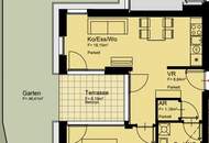 Charmante 2-Zimmer Wohnung Mit Garten I Balkon I nahe U1 Kagraner Platz