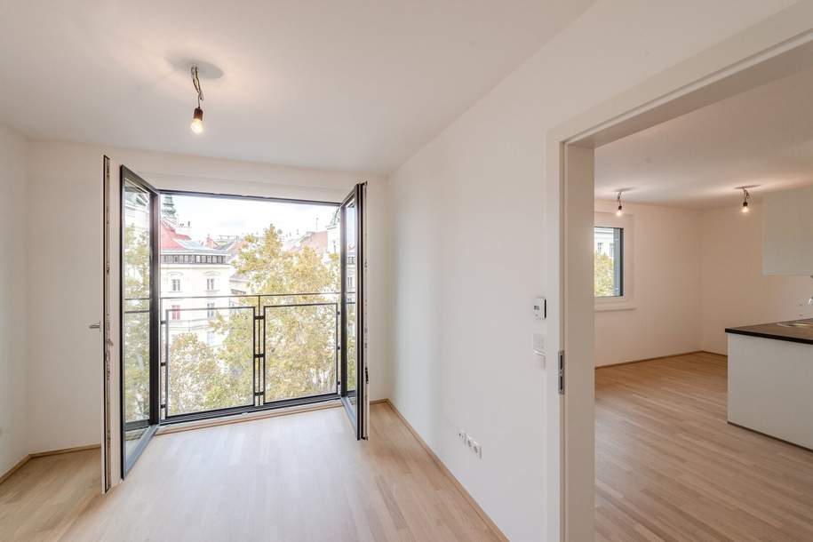 Six in the City: BESTLAGE gleich beim Haus des Meeres, TOP ausgestatteter 2-Zimmer NEUBAU-ZWEITBEZUG!, Wohnung-miete, 1.198,00,€, 1060 Wien 6., Mariahilf