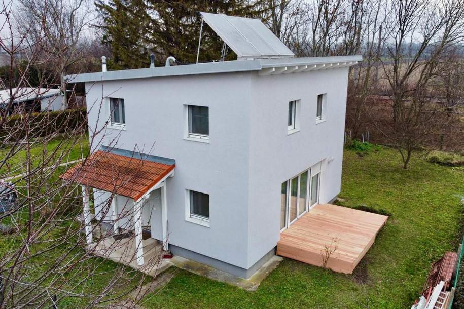 Günstig!!! - Sofortbezugsfertiges Einfamilienhaus mit Solaranlage und Eigengrund incl. Einbauküche!, Haus-kauf, 330.000,€, 2441 Baden
