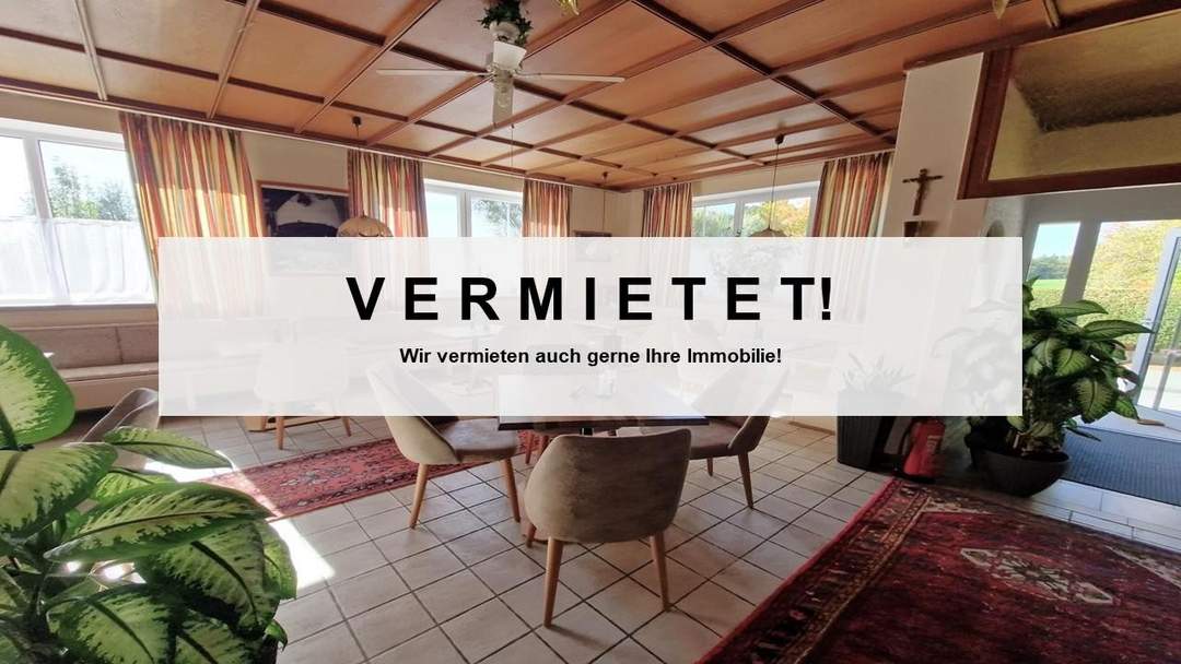 VERMIETET - Elixhausen: Alteingesessene Gastronomie mit sonnigem Gastgarten