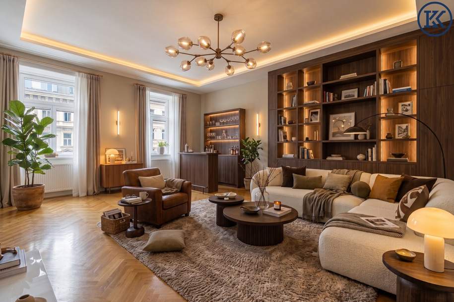 Elegante Altbauwohnung mit Geschichte im Herzen des 8. Bezirks, Wohnung-kauf, 1080 Wien 8., Josefstadt