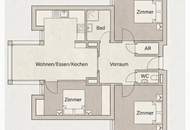 Höttinger Au: Attraktive 4-Zimmer-Wohnung mit Tiefgaragenabstellplatz
